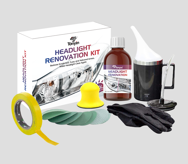 Tonyin EcoHeadlight Restoration Kit Car Care Products