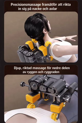 Noble Recovery Lyxig Massagestol med Ai teknik & 4D+3D massage