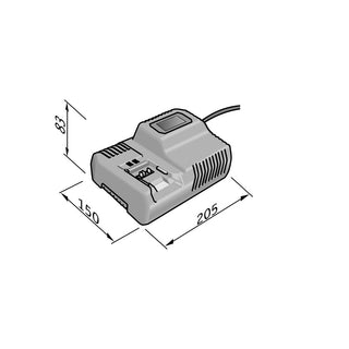 Flex - CA 10,8/18,0V Snabbladdare