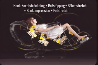 Noble Recovery Lyxig Massagestol med Ai teknik & 4D+3D massage