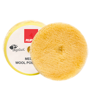 Rupes - Medium Wool Pad 1,5" (30/40mm) 4-Pack