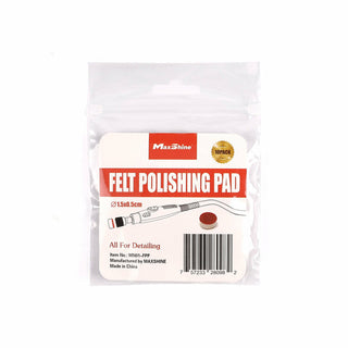 MaxShine Mini Polisher System Accessories Felt Polishing Pad (10-Pack)