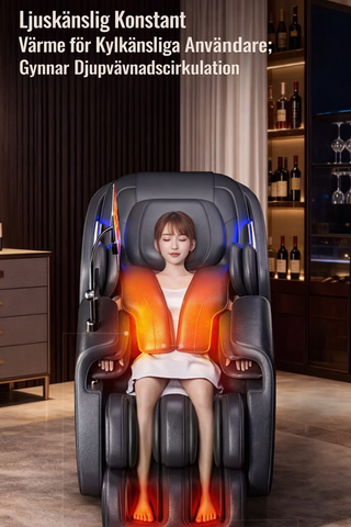 Noble Recovery Lyxig Massagestol med Ai teknik & 4D+3D massage