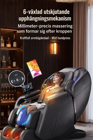 Noble Recovery Lyxig Massagestol med Ai teknik & 4D+3D massage