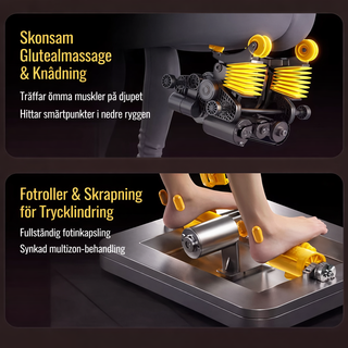 Noble Recovery Lyxig Massagestol med Ai teknik & 4D+3D massage