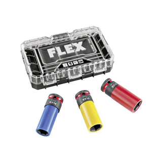 Flex Hjulmutterhylsor 3-Pack