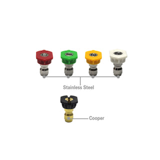 MaxShine - Pressure Washer Spray Nozzle Tips 5-Pack / carcareproducts