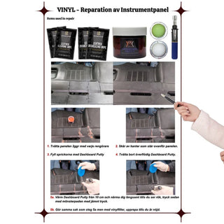 Instrumentpanel Reparations Kit Instruktioner