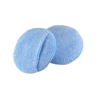Mikrofiberapplikator blå rund
