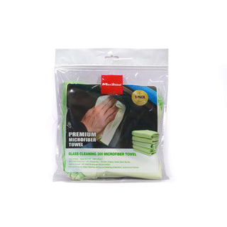 5st crazy glass towel gröna förpackning - carcareproducts