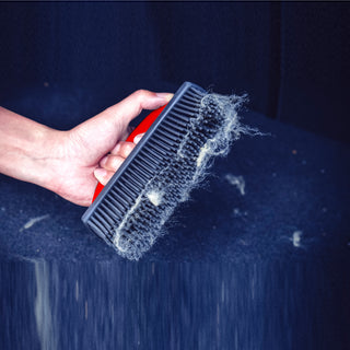 Car Carpet Lint and Pet Hair Removal Rubber Brush demobild / carcareproducts