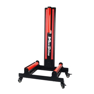 MaxShine - Wheel & Tire Stand With Lockable Casters and LED Lights (Fälgstativ)