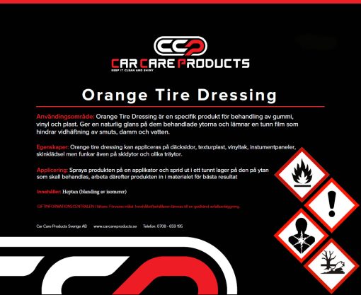 Oragange Tire Dressing - CarCareProducts